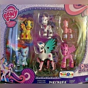 MY LITTLE PONY PONYMANIA SET TOYS R US EXCLUSIVE FRIENDSHIP
MAGIC